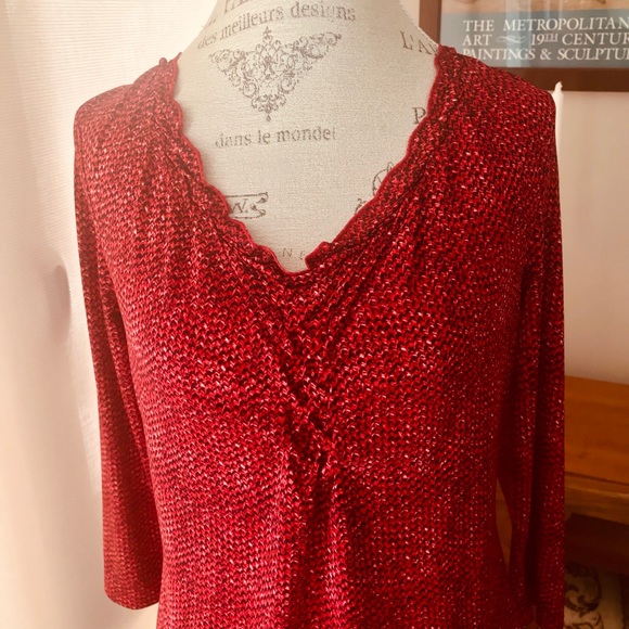 Dana Buchman Blouse Tunic Sz S - Picture 3 of 8